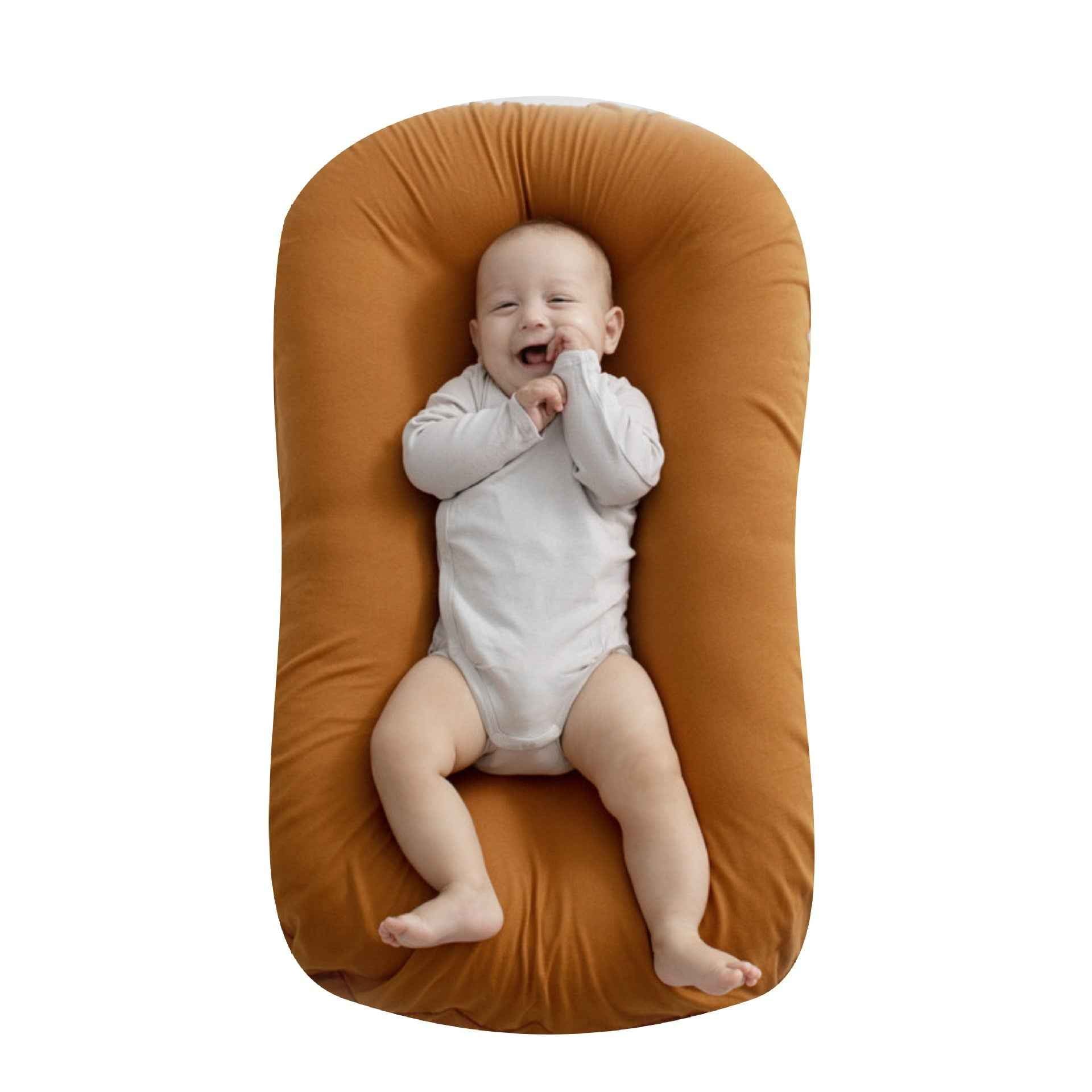 Baby Nest Bed Crib Newborn Baby Nest Cot Cribs Portable Cotton Crib Travel Cradle Cushion