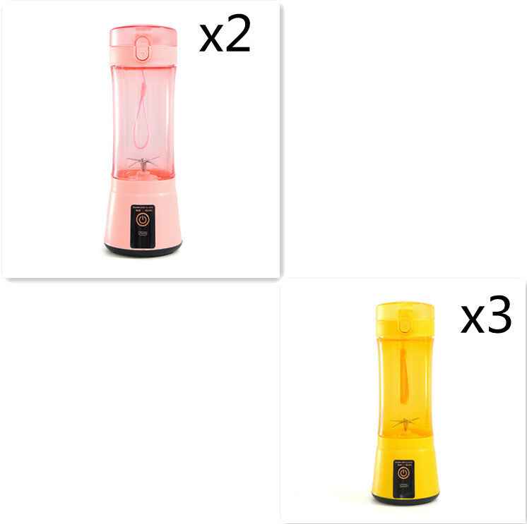 Portable Electric Fruit Juicer / Wireless USB Rechargeable Mini Mixer