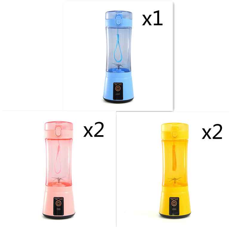 Portable Electric Fruit Juicer / Wireless USB Rechargeable Mini Mixer