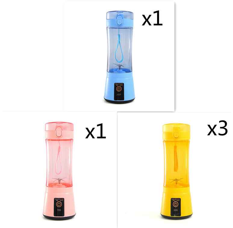 Portable Electric Fruit Juicer / Wireless USB Rechargeable Mini Mixer