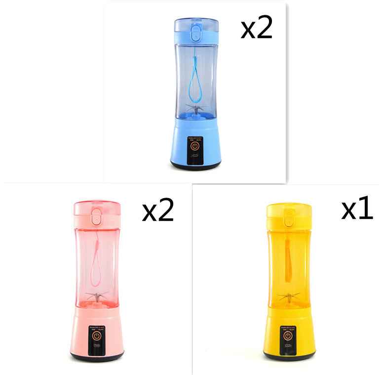 Portable Electric Fruit Juicer / Wireless USB Rechargeable Mini Mixer