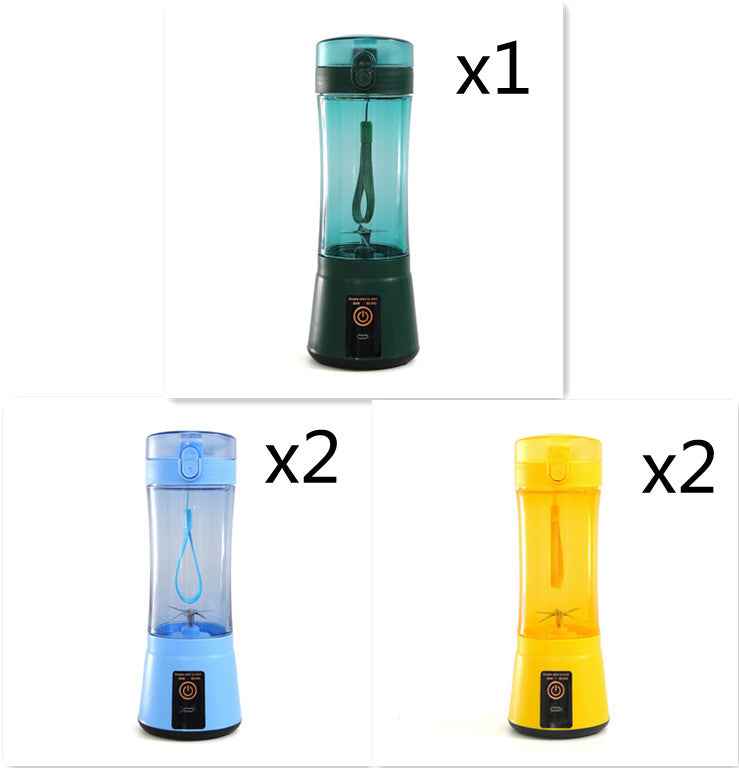 Portable Electric Fruit Juicer / Wireless USB Rechargeable Mini Mixer
