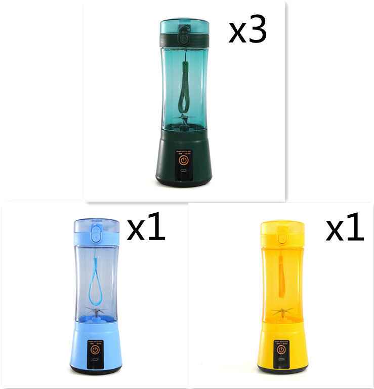 Portable Electric Fruit Juicer / Wireless USB Rechargeable Mini Mixer