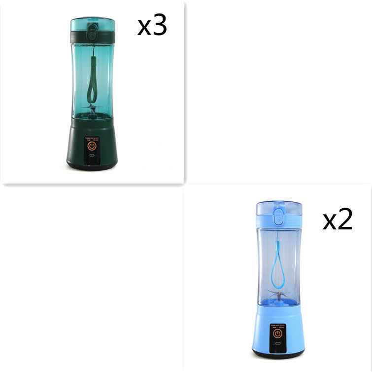 Portable Electric Fruit Juicer / Wireless USB Rechargeable Mini Mixer