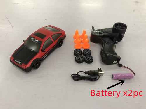 2.4G Drift Rc Car 4WD / Toy Remote Control GTR Model AE86 Vehicle Car