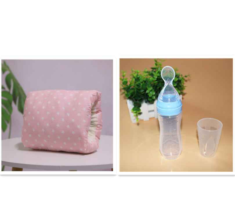 Adjustable Baby Cotton Breastfeeding Arm Pad / Washable Baby Infant Nursing Breastfeeding Pillow