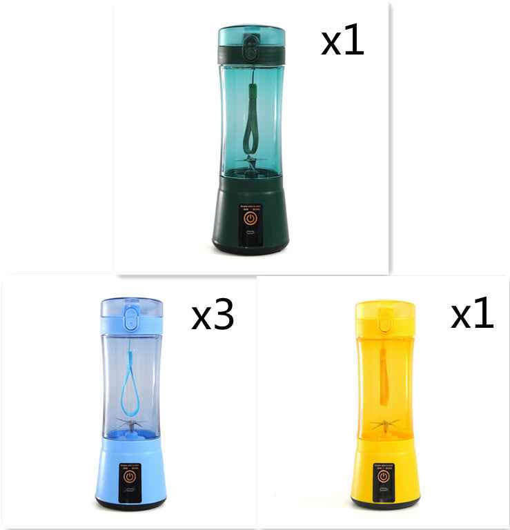 Portable Electric Fruit Juicer / Wireless USB Rechargeable Mini Mixer