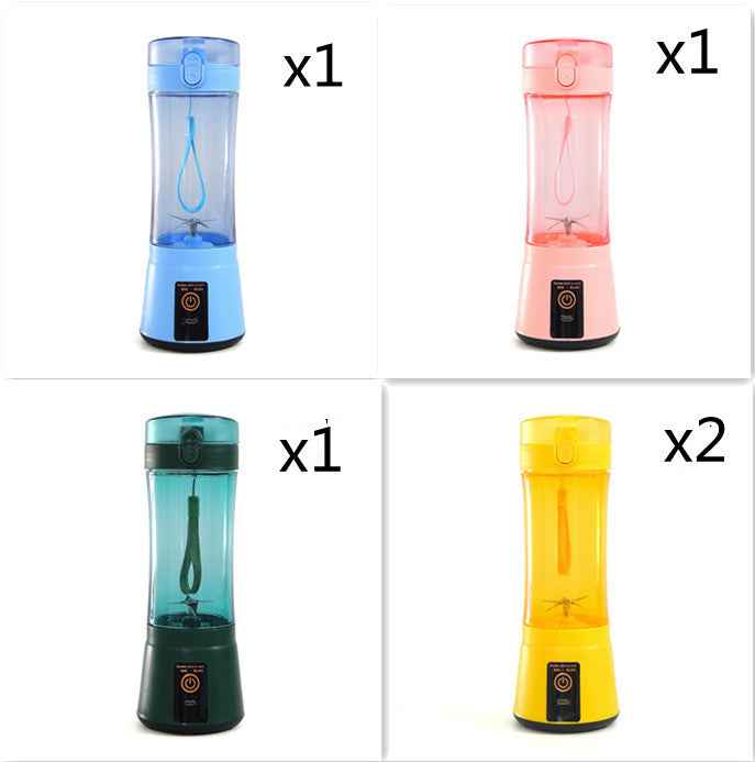 Portable Electric Fruit Juicer / Wireless USB Rechargeable Mini Mixer