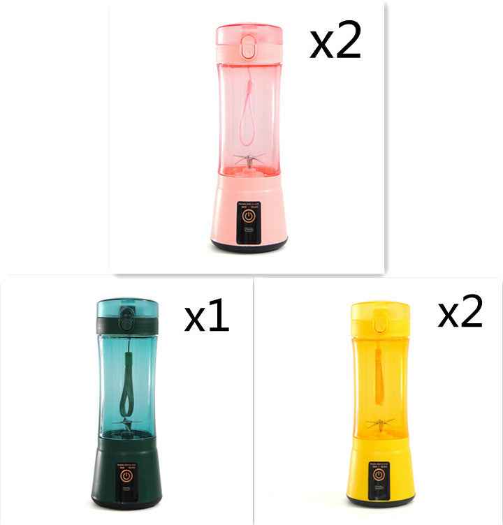 Portable Electric Fruit Juicer / Wireless USB Rechargeable Mini Mixer