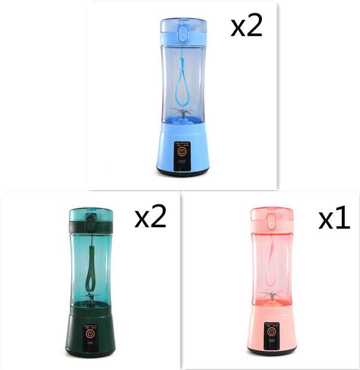 Portable Electric Fruit Juicer / Wireless USB Rechargeable Mini Mixer