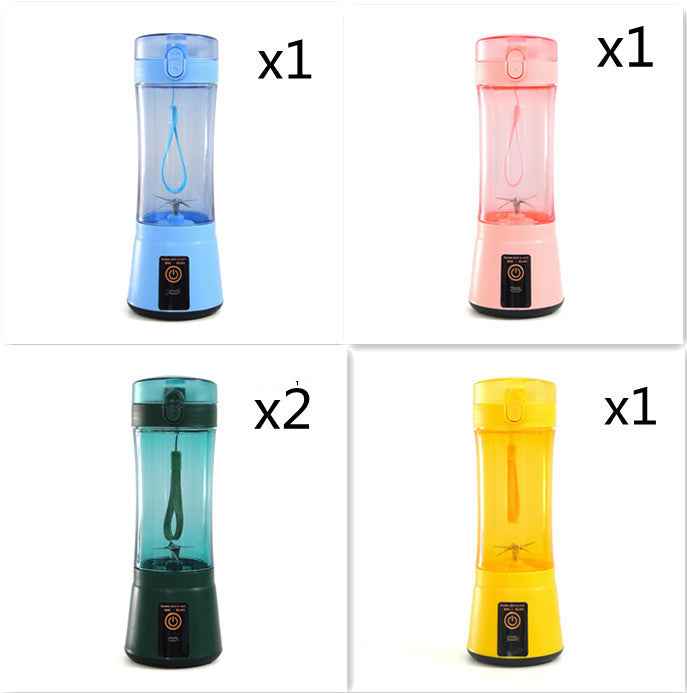 Portable Electric Fruit Juicer / Wireless USB Rechargeable Mini Mixer