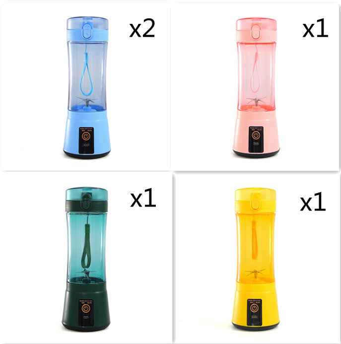 Portable Electric Fruit Juicer / Wireless USB Rechargeable Mini Mixer