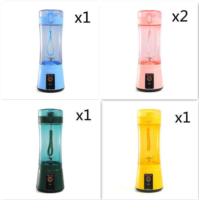 Portable Electric Fruit Juicer / Wireless USB Rechargeable Mini Mixer